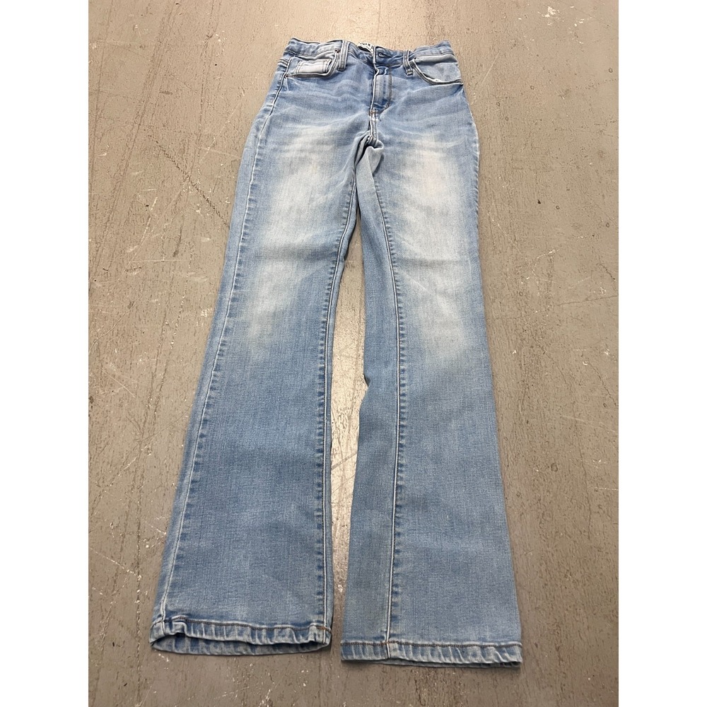 Wax‎ Jean Jeans Womens 5/27 Blue Sustainable Denim Flared Leg Streetwear Skater